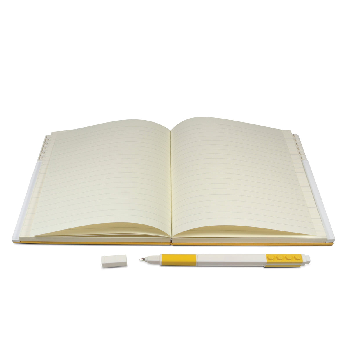 LEGO® Notebook with Gel Pen - Yellow