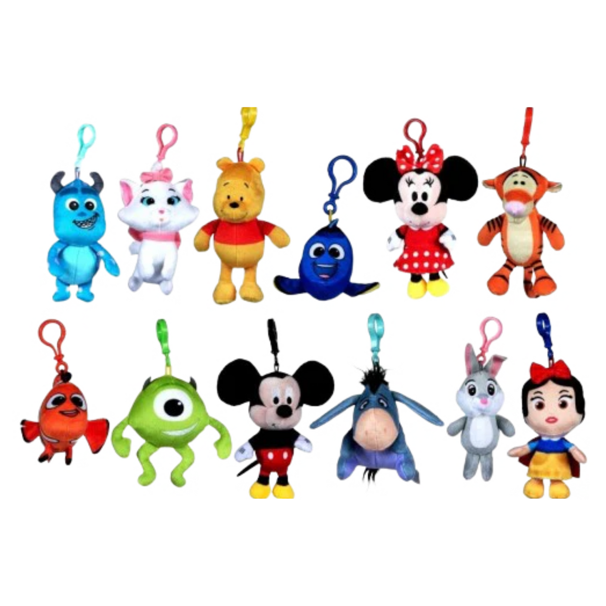 Disney Classics Plush Keychain Bag Clip - Random Character