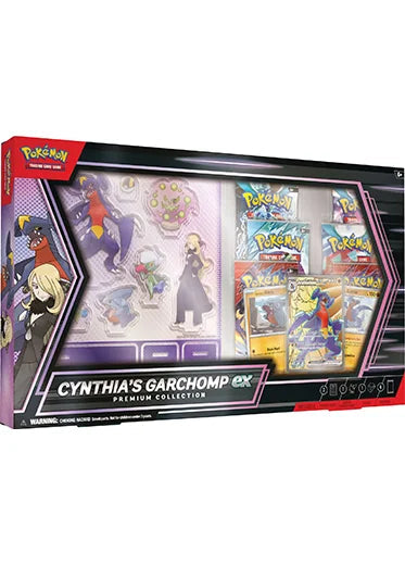 Pokemon TCG Cynthia’s Garchomp ex Premium Collection Box