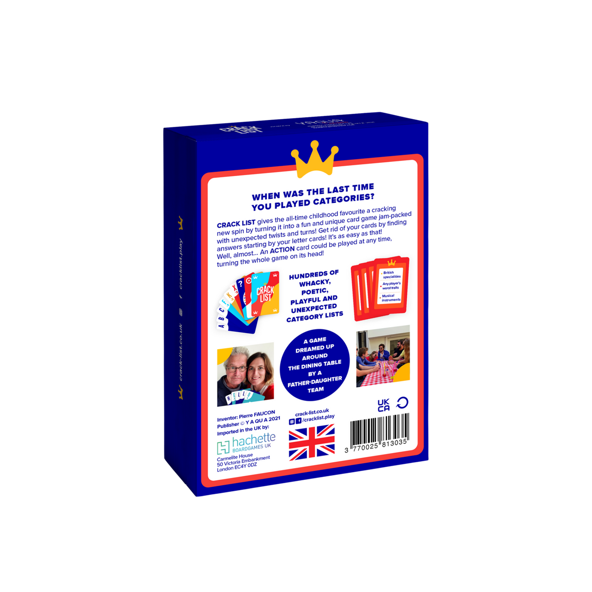 Crack List Card Game