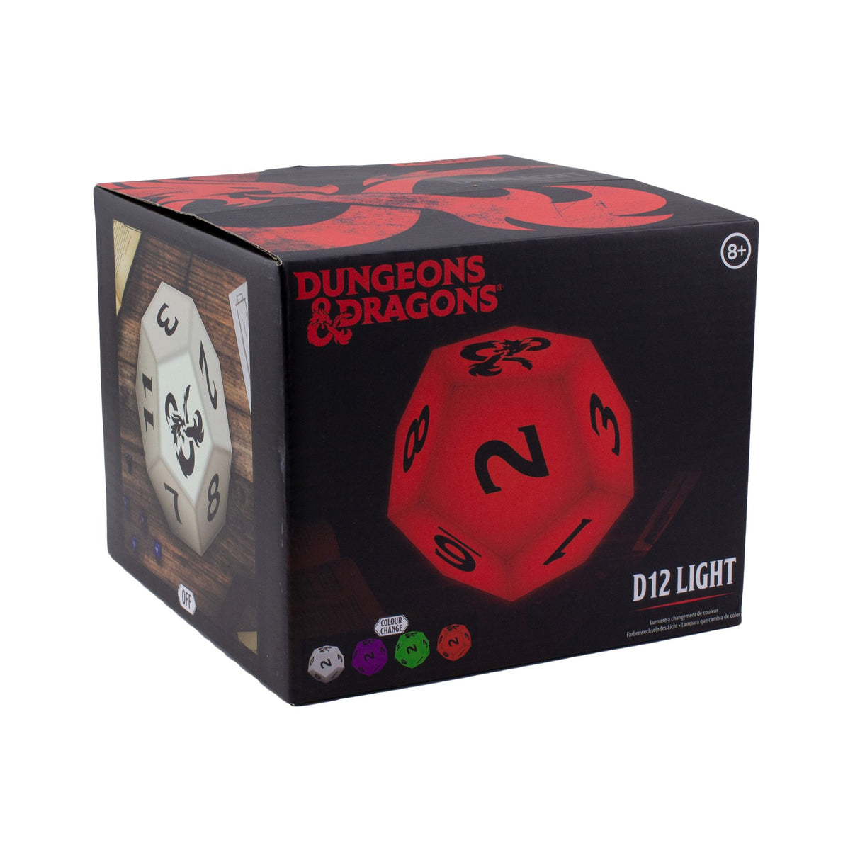 Dungeons & Dragons D12 Colouring Changing Dice Light
