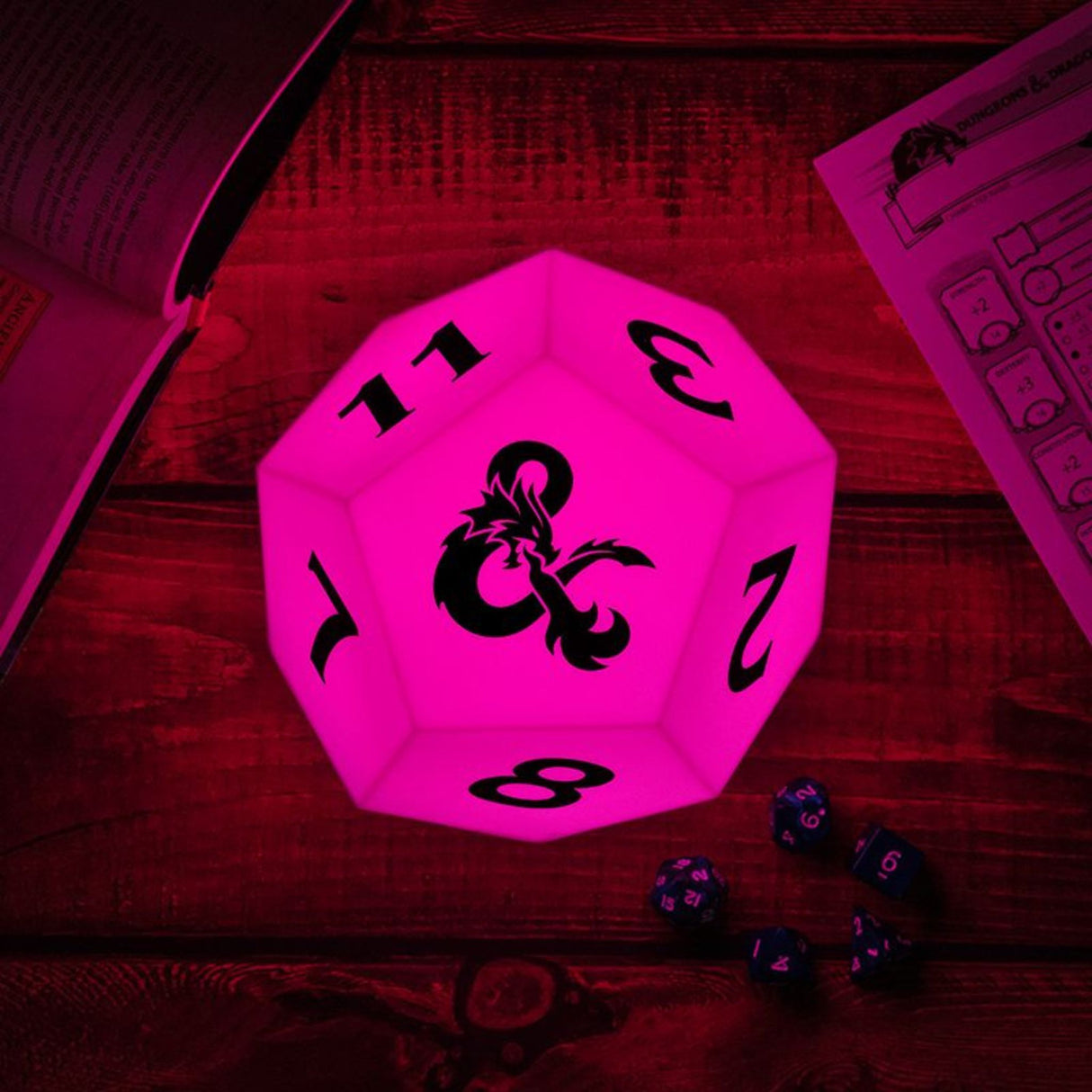 Dungeons & Dragons D12 Colouring Changing Dice Light