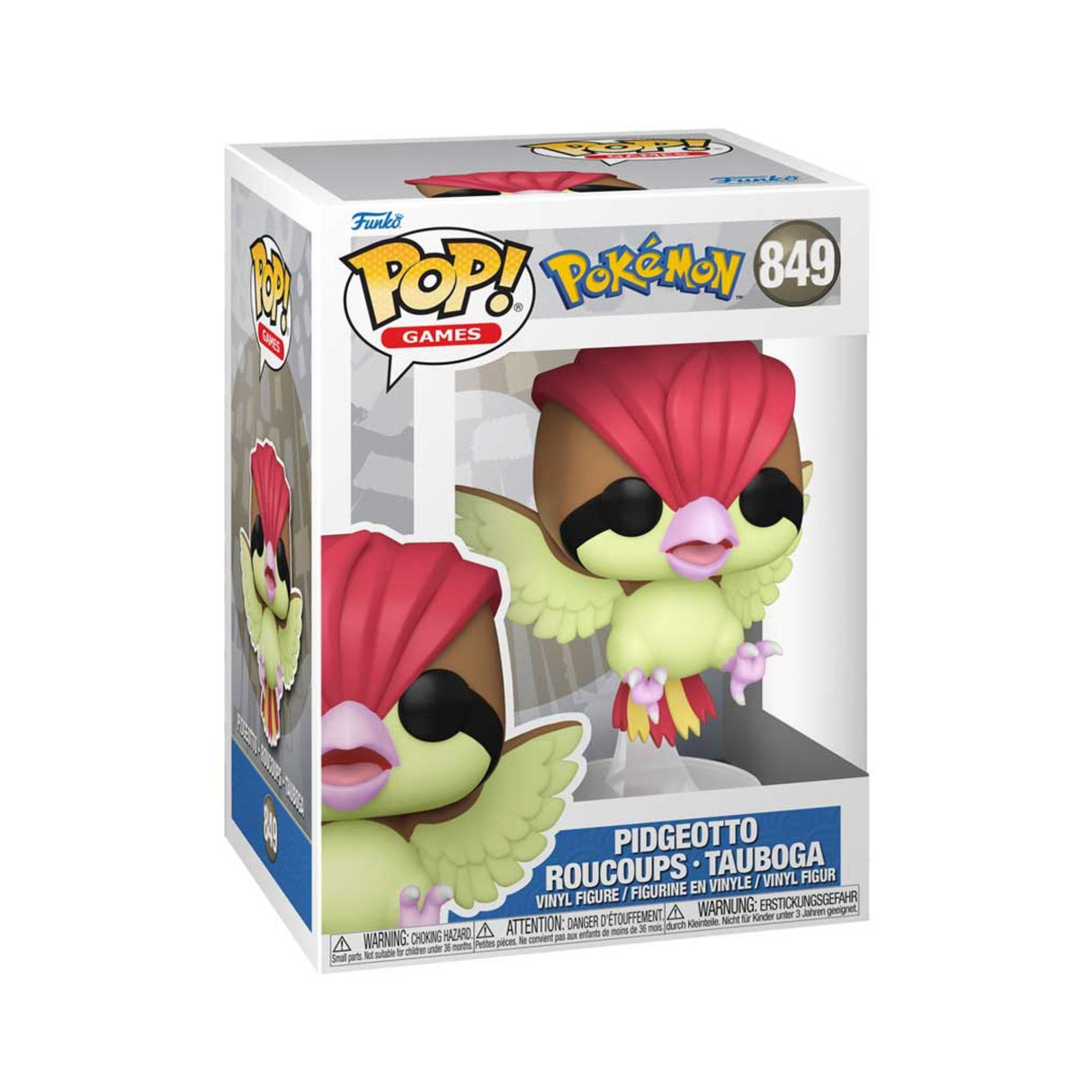 Funko POP! Pokemon Pidgeotto #849