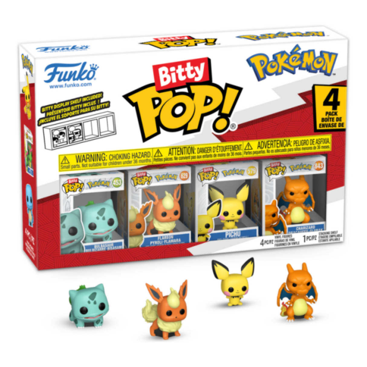 Funko Bitty POP! Pokemon - Bulbasaur 4 Pack