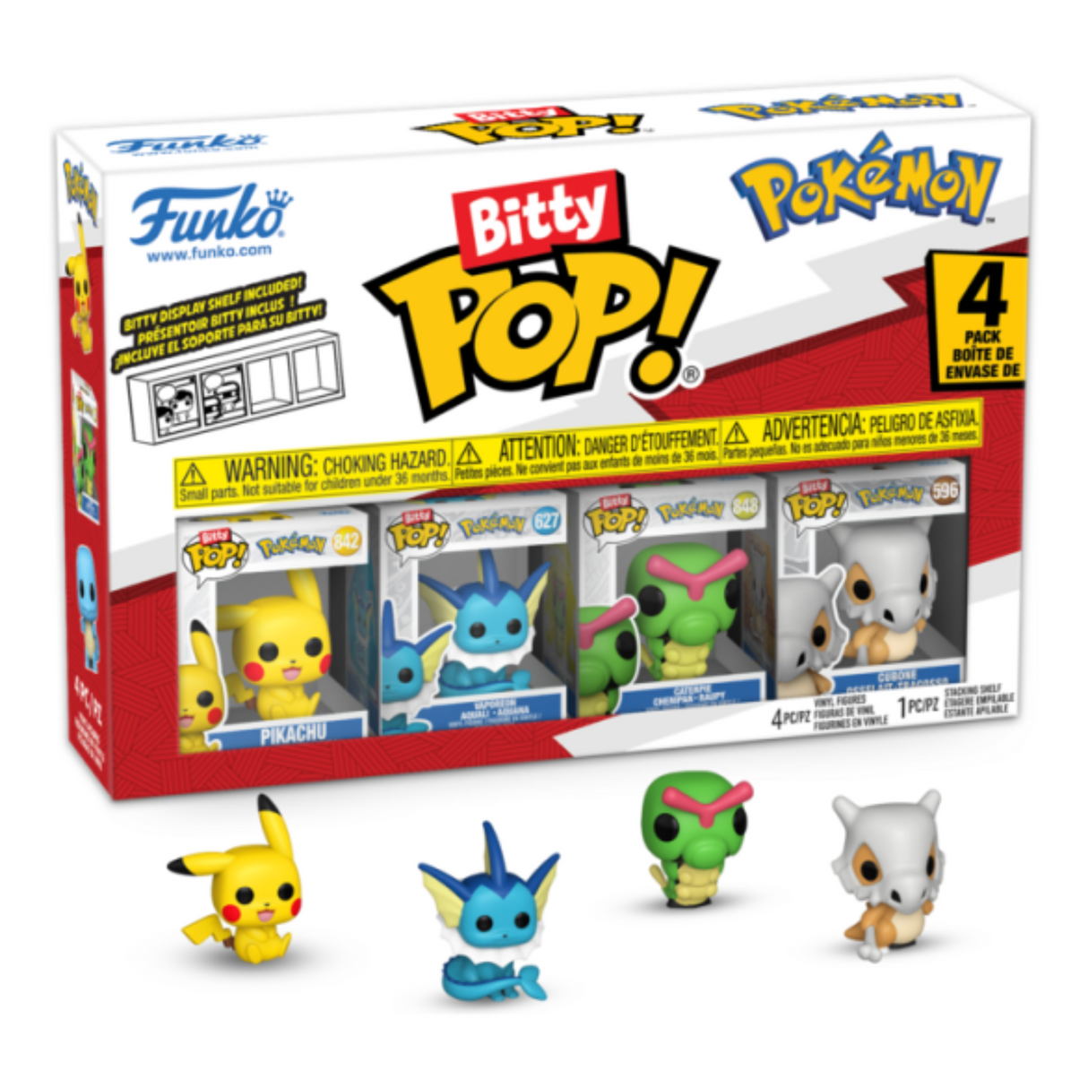Funko Bitty POP! Pokemon - Pikachu 4 Pack