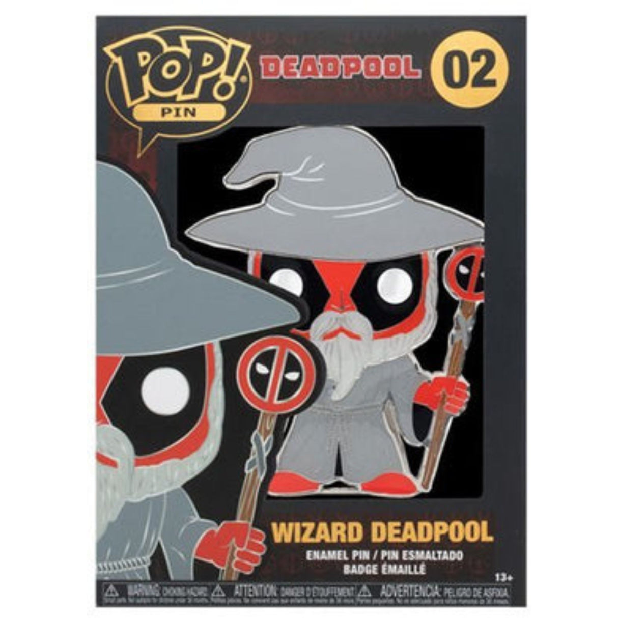 Funko POP Pins: Deadpool #2 - Wizard Deadpool