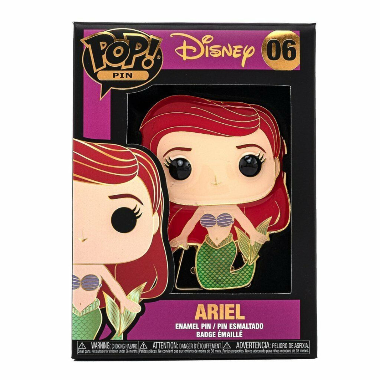 Funko POP Pins: Disney #06 - Ariel