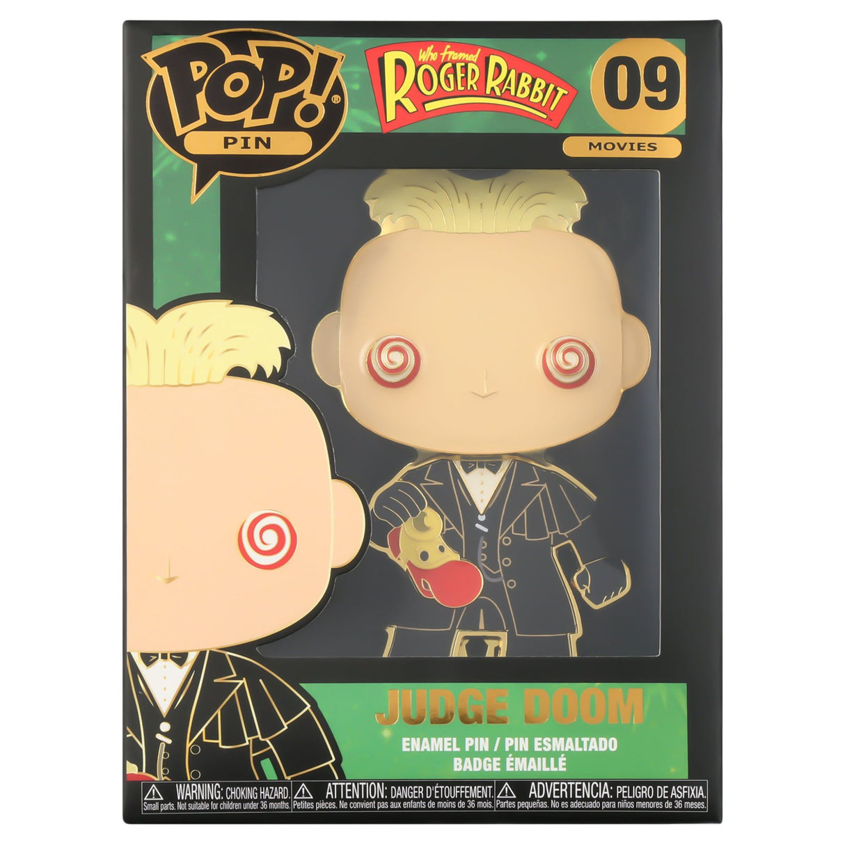 Funko POP Pins: Roger Rabbit #09 - Judge Doom