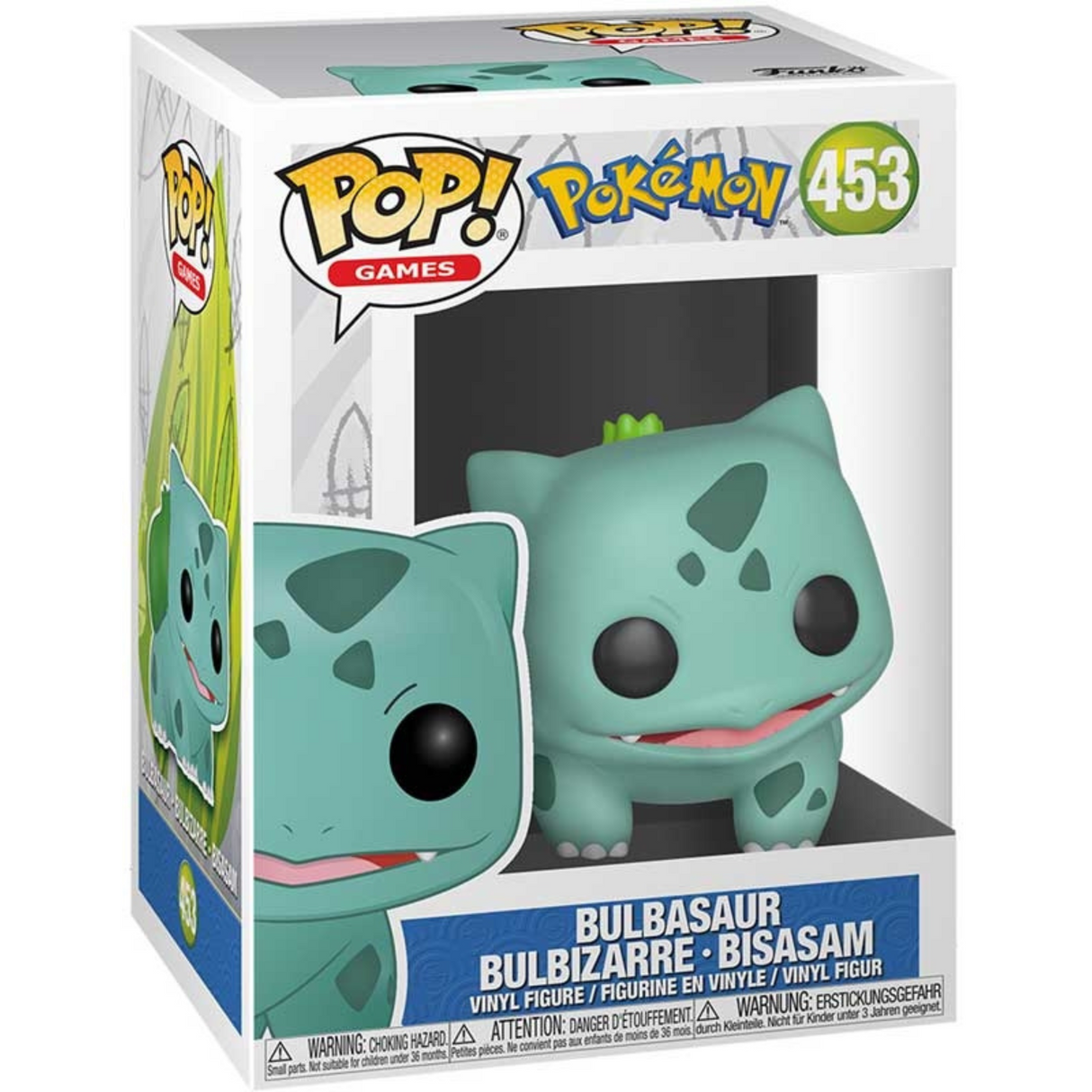 Funko POP! Pokemon Bulbasaur #453 Boxed