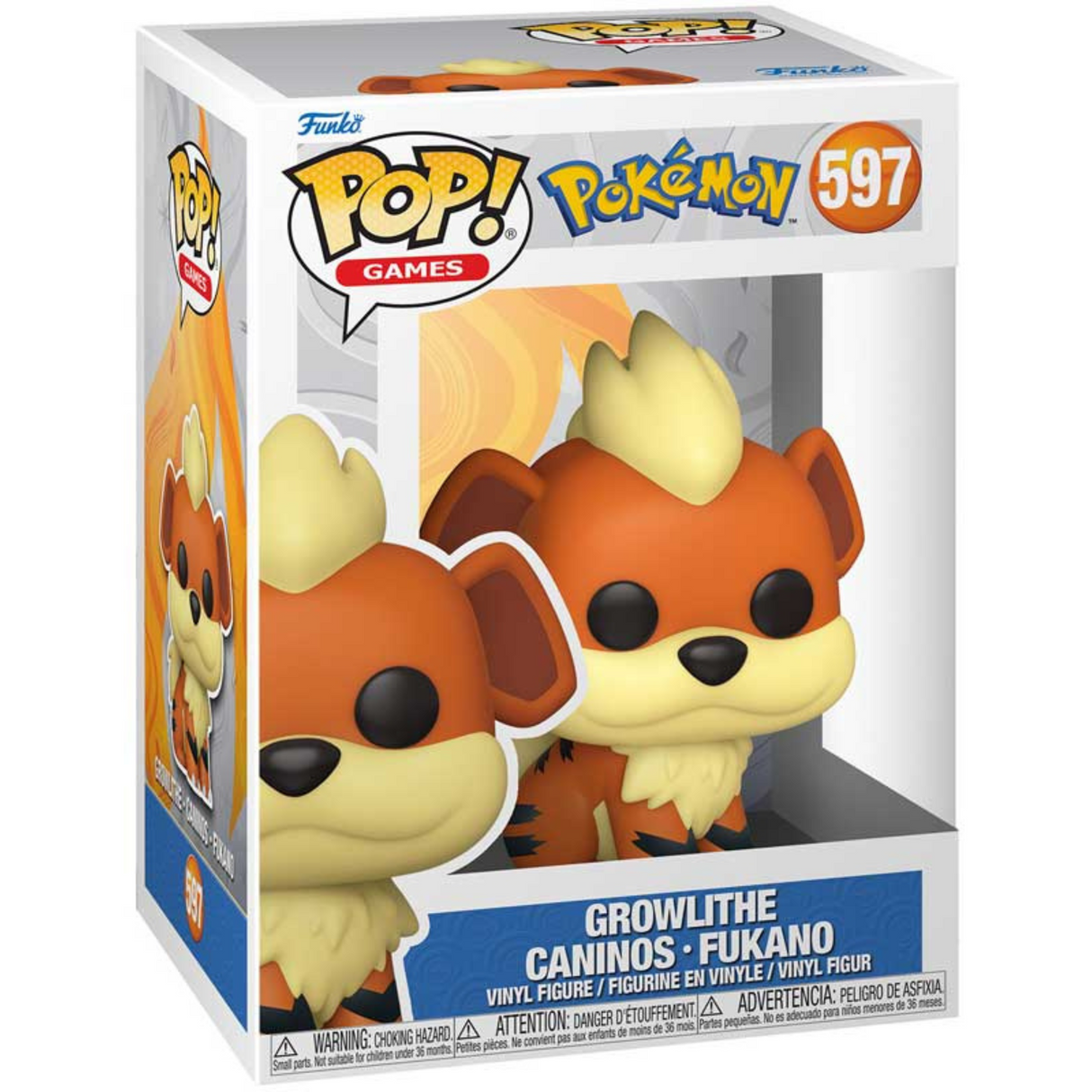 Funko POP! Pokemon Growlithe #597 Boxed