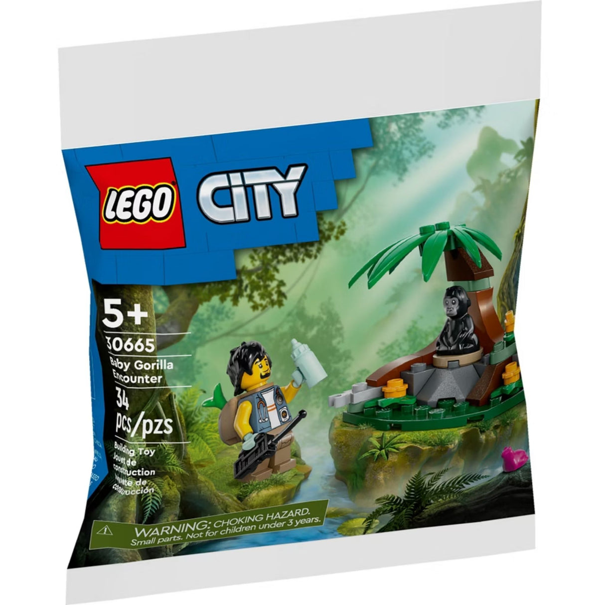 LEGO City 30665 Baby Gorilla Encounter Polybag