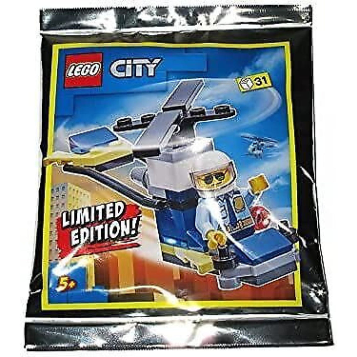 LEGO City 952101 Policeman and Helicopter Foil Bag