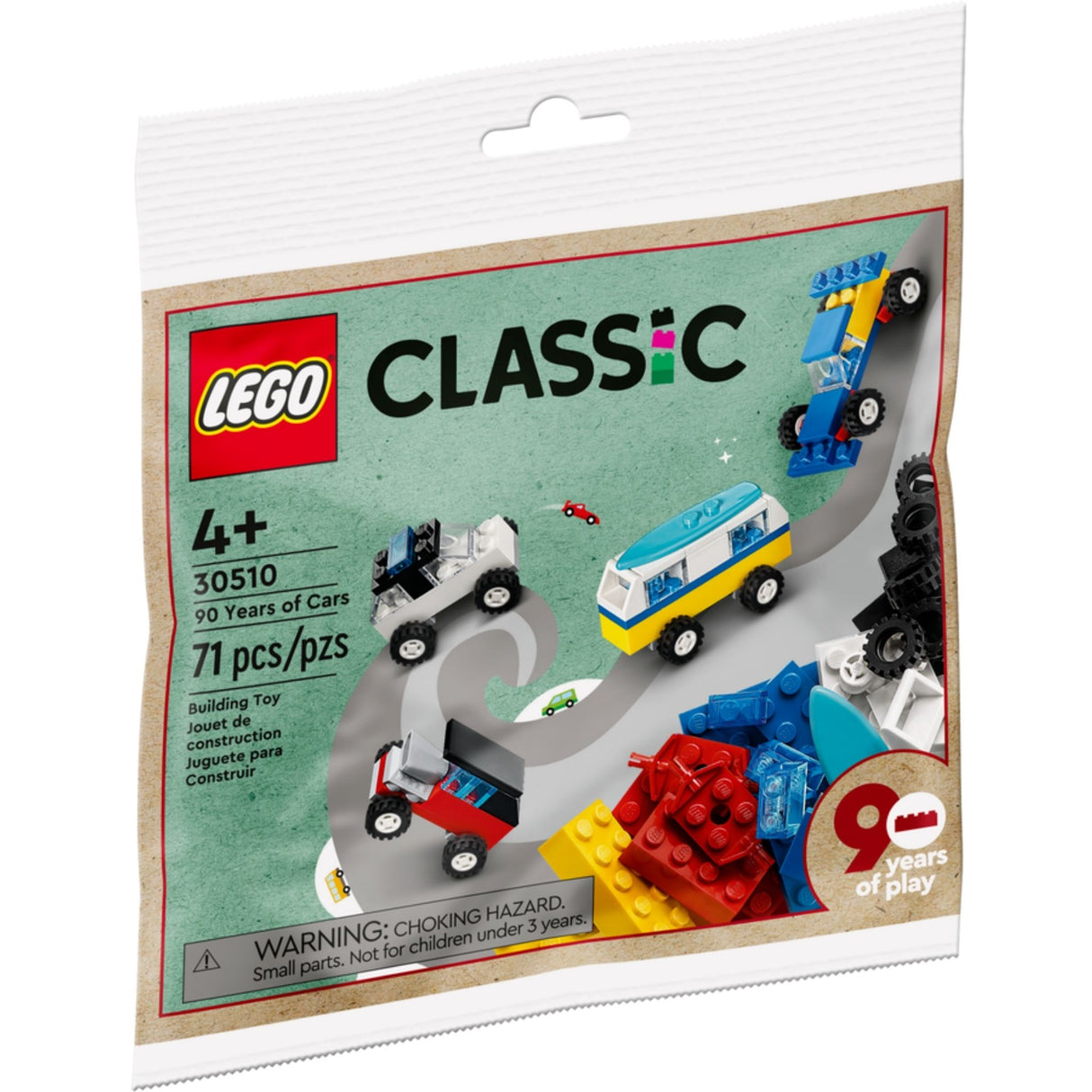LEGO Creator 30510 90 Years of Cars Polybag