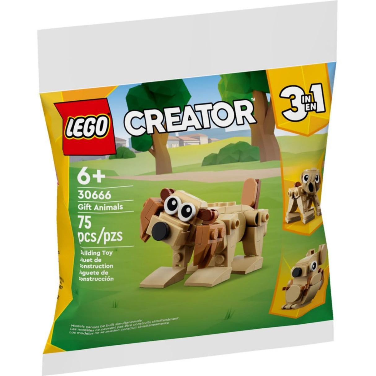 LEGO Creator 30666 Gift Animals 3 in 1 Polybag