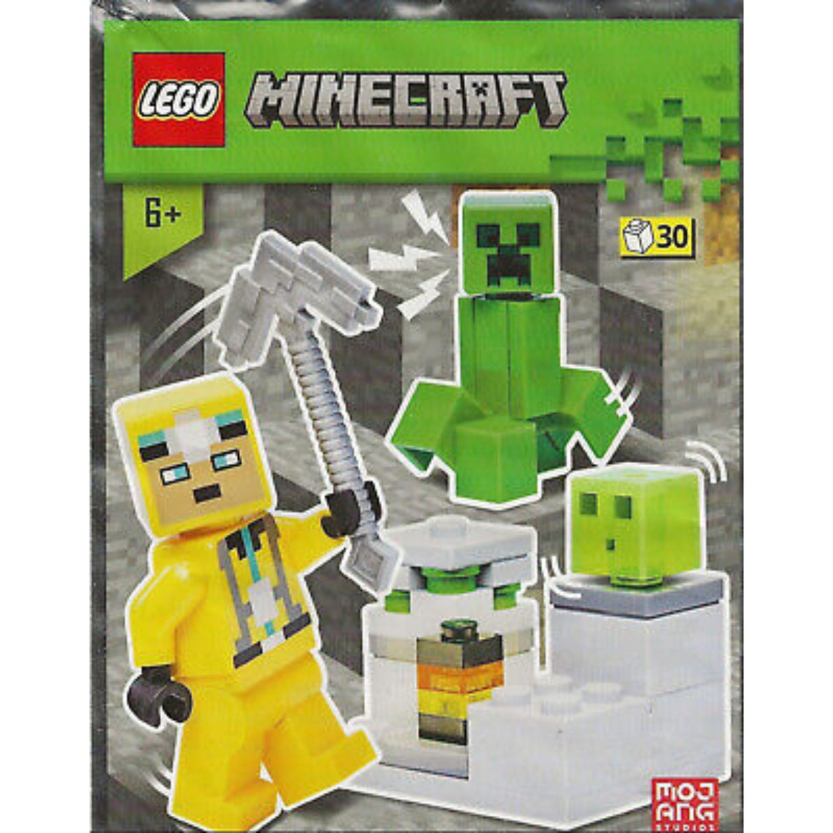 LEGO Minecraft 662302 Cave Explorer, Creeper and Slime Foil Bag