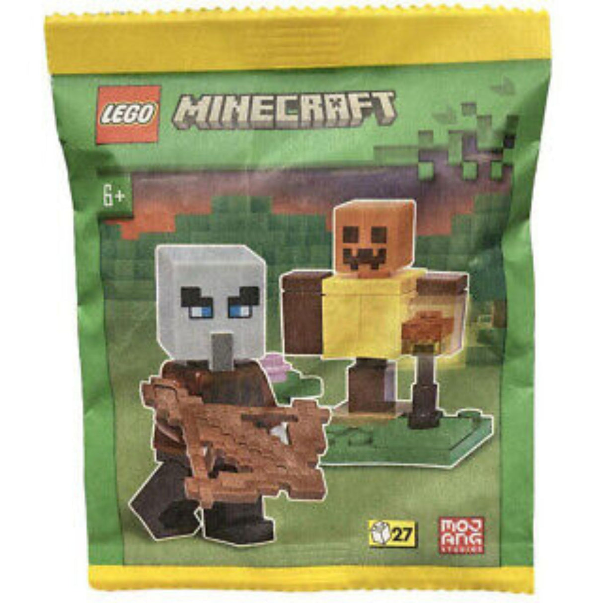 LEGO Minecraft 662306 Pillager with Training Dummy Paper Bag