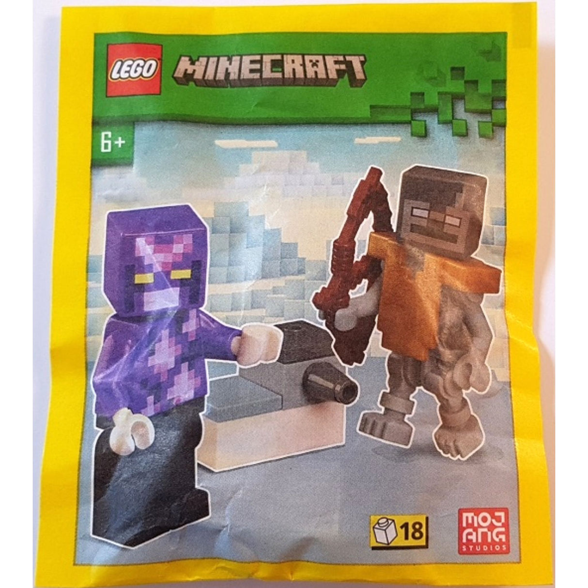 LEGO Minecraft 662401 Stray, Crystal Knight and Shooter Paper Bag