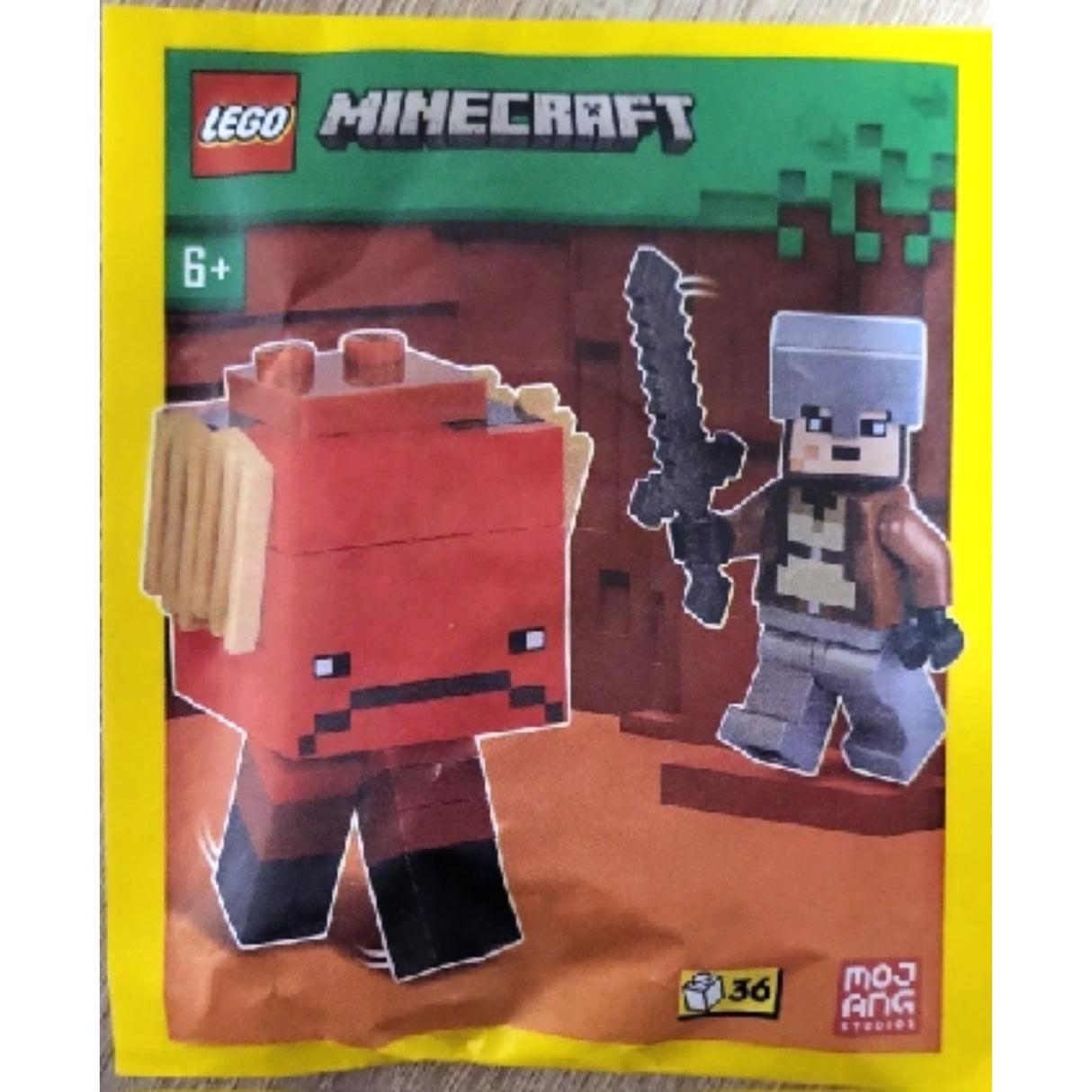 LEGO Minecraft 662402 Nether Hero and Strider Paper Bag