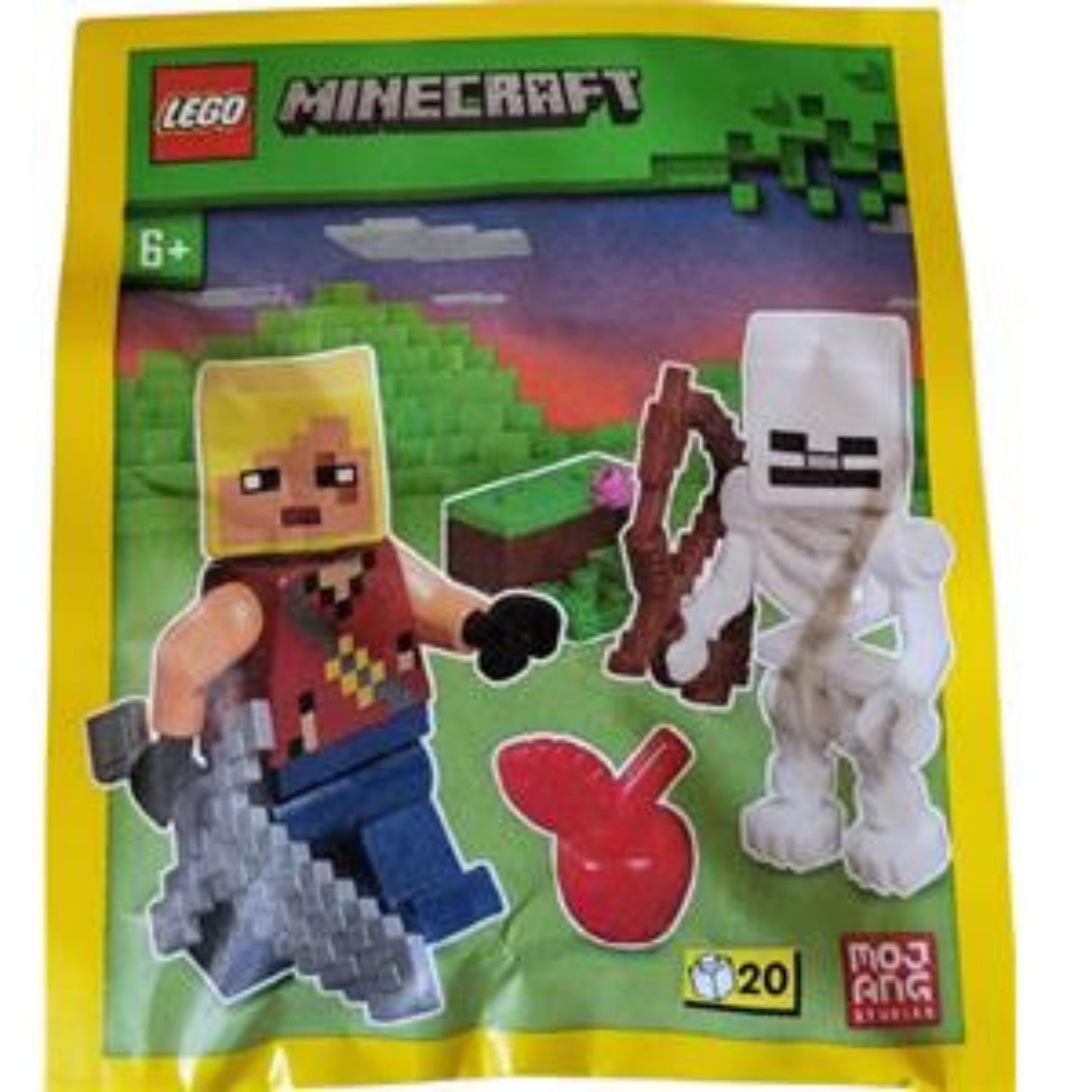 LEGO Minecraft 662409 Hero with Skeleton Paper Bag