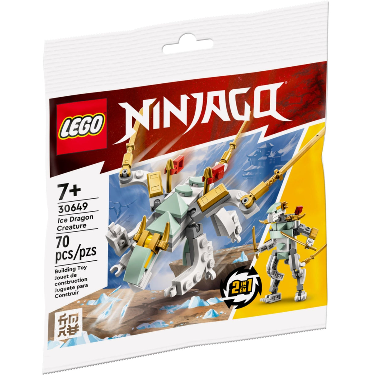 LEGO Ninjago 30649 Ice Dragon Creature Polybag