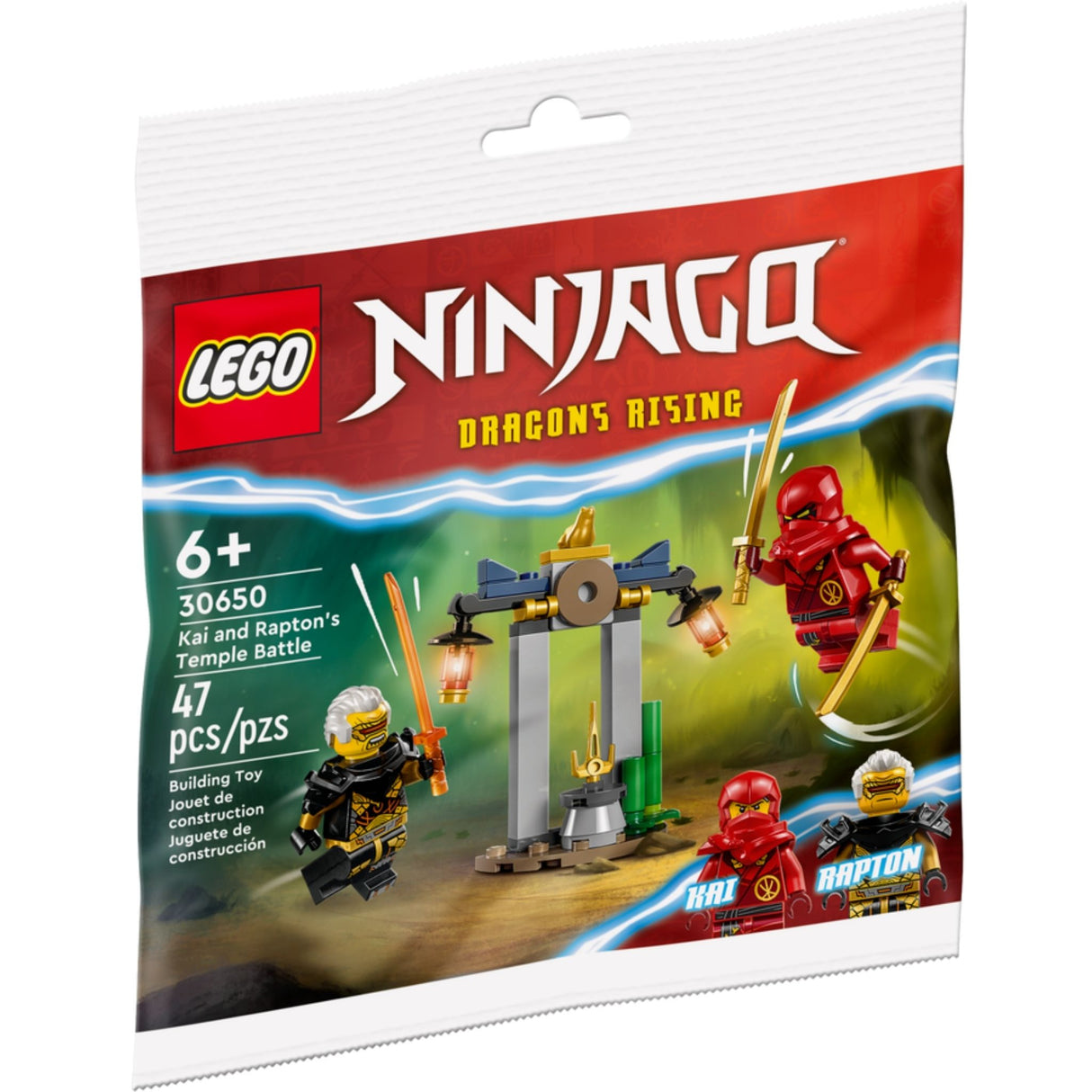 LEGO Ninjago 30650 Kai and Rapton's Temple Battle Polybag