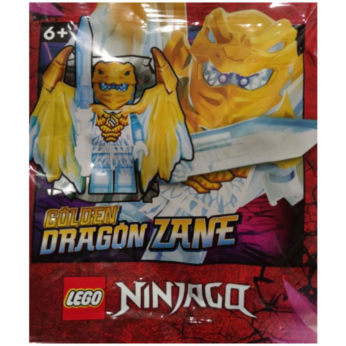 LEGO Ninjago 892293 Golden Dragon Zane Paper Bag