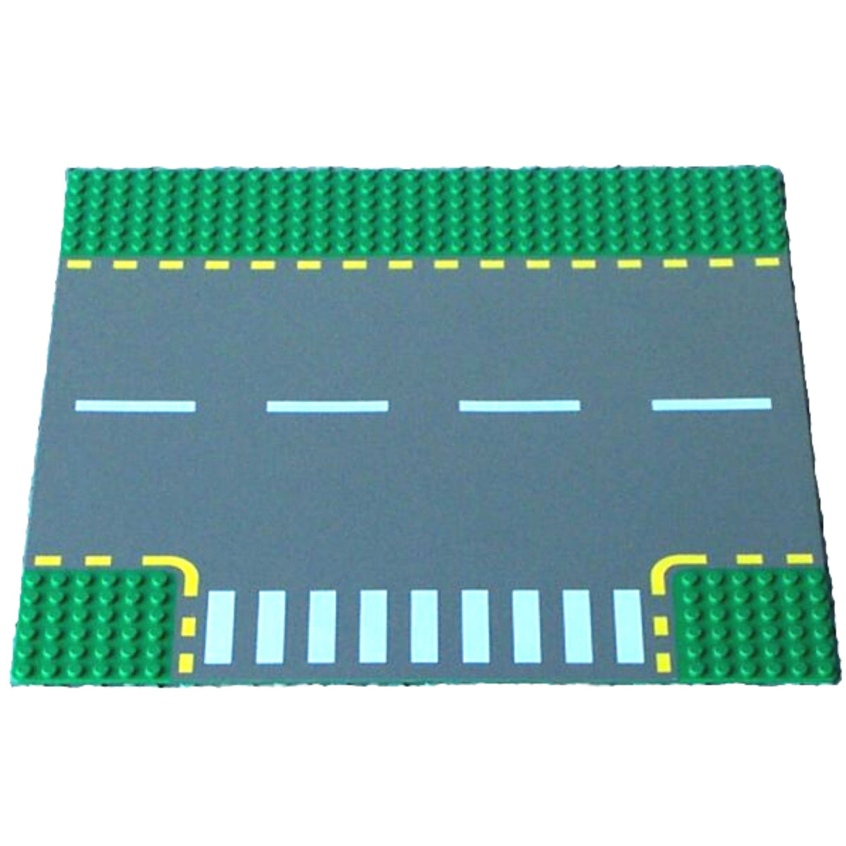 LEGO Road T-Junction with Dark Gray Road Baseplate 32 x 32 44341pb01 (x1)