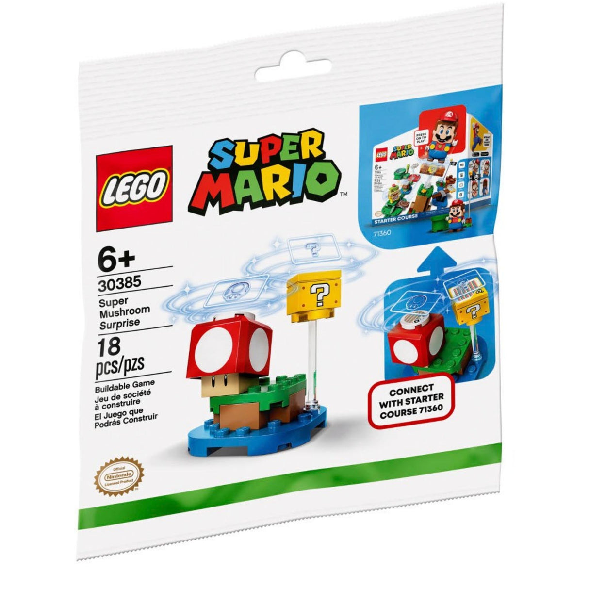 LEGO Super Mario 30385 Super Mushroom Surprise Polybag