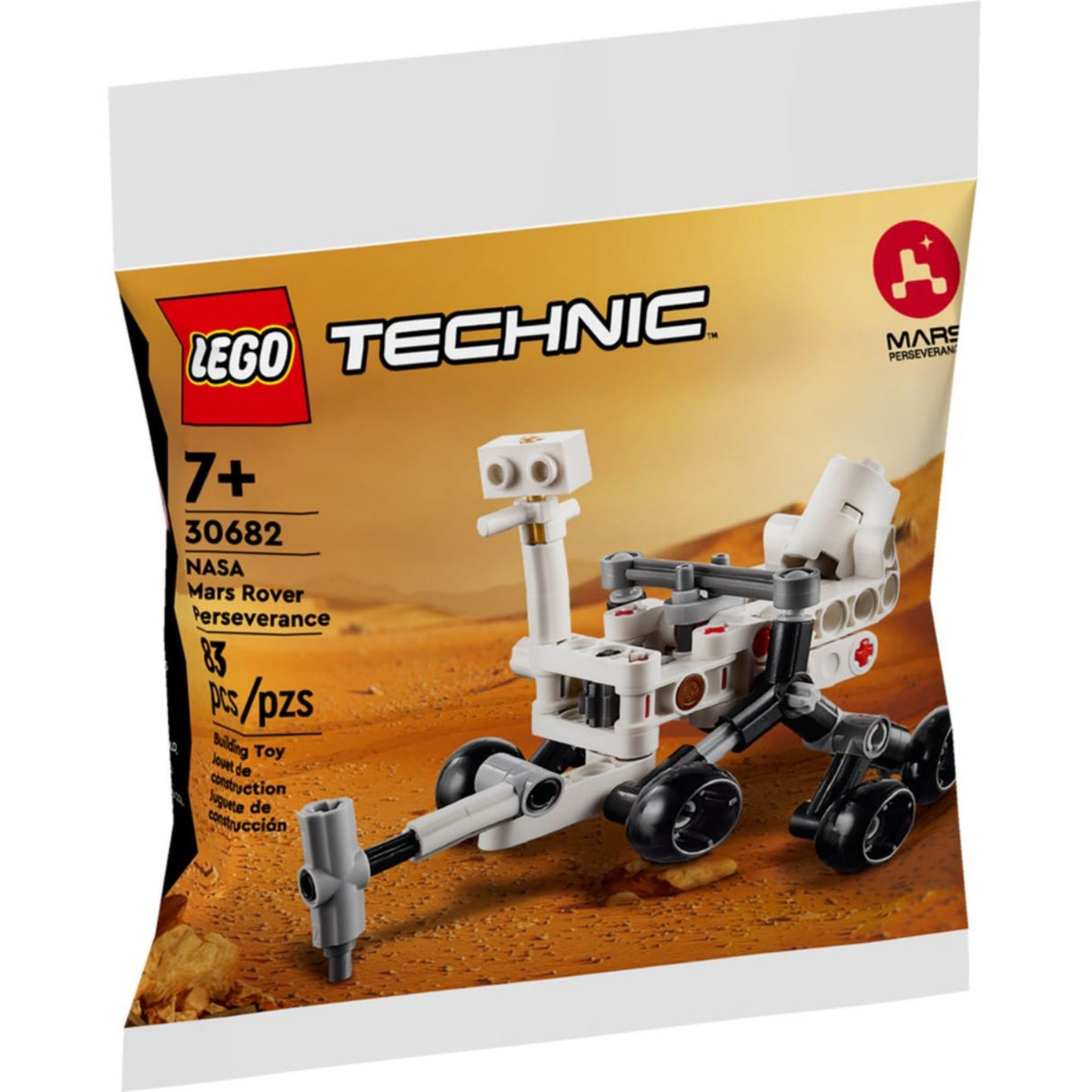 LEGO Technic 30682 NASA Mars Rover Perseverance Polybag