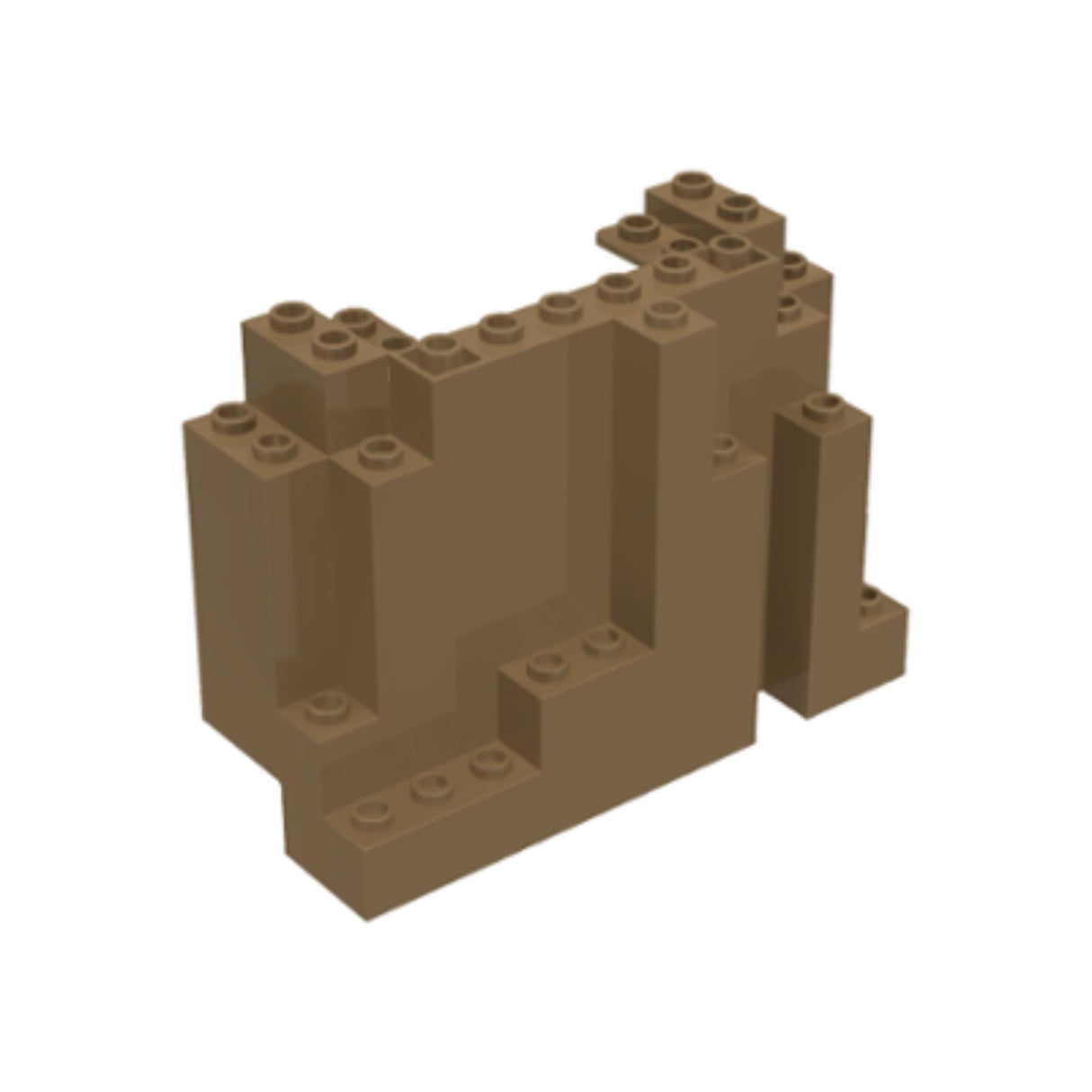 LEGO Big Rock (BURP) 6082 (x1) - Dark Tan