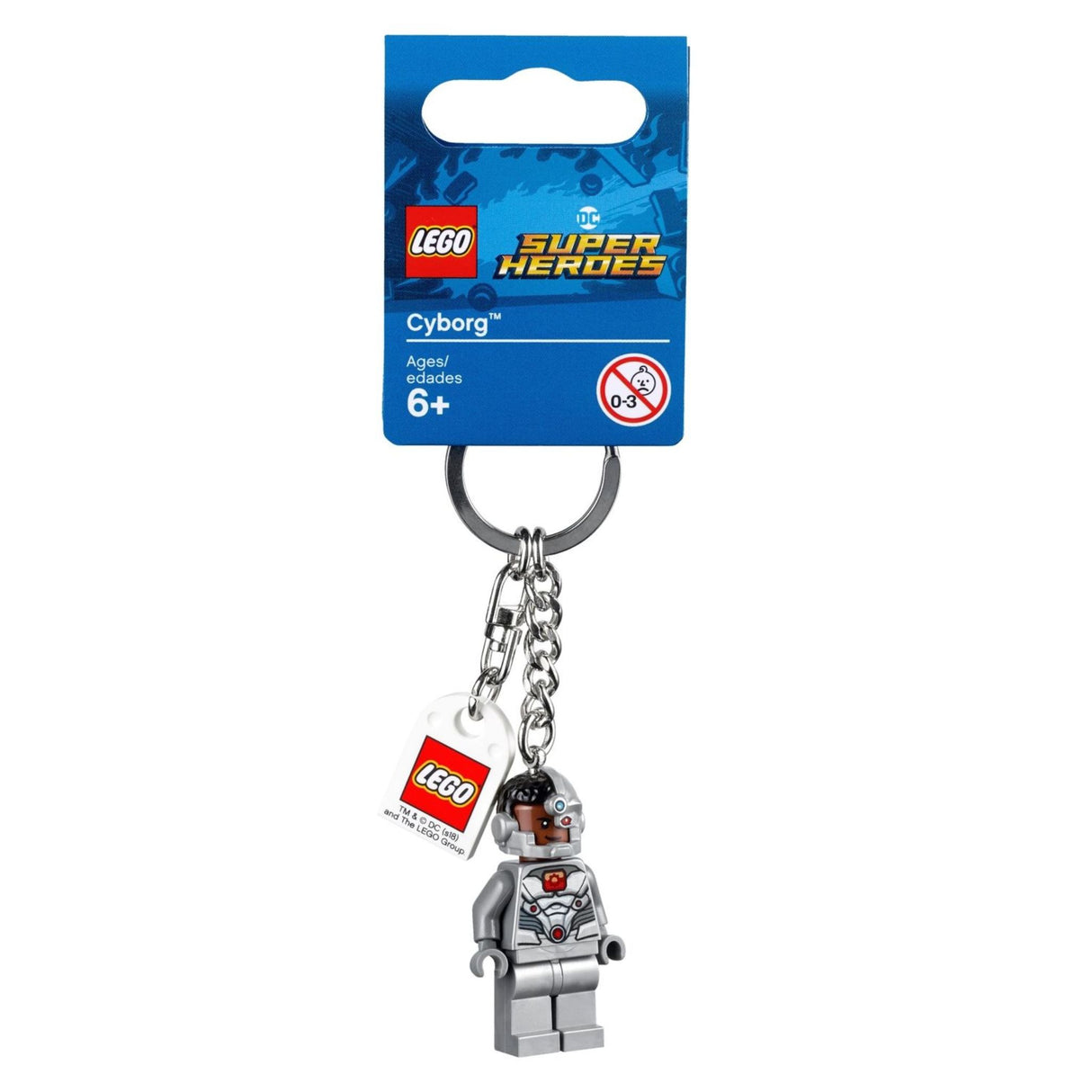 LEGO® DC Super Heroes Cyborg Key Chain Keyring