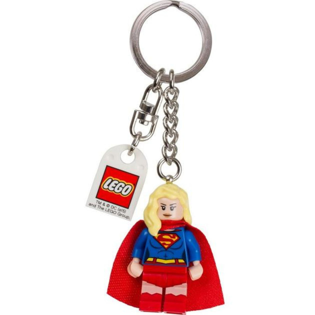 LEGO® DC Super Heroes Super Girl Key Chain Keyring