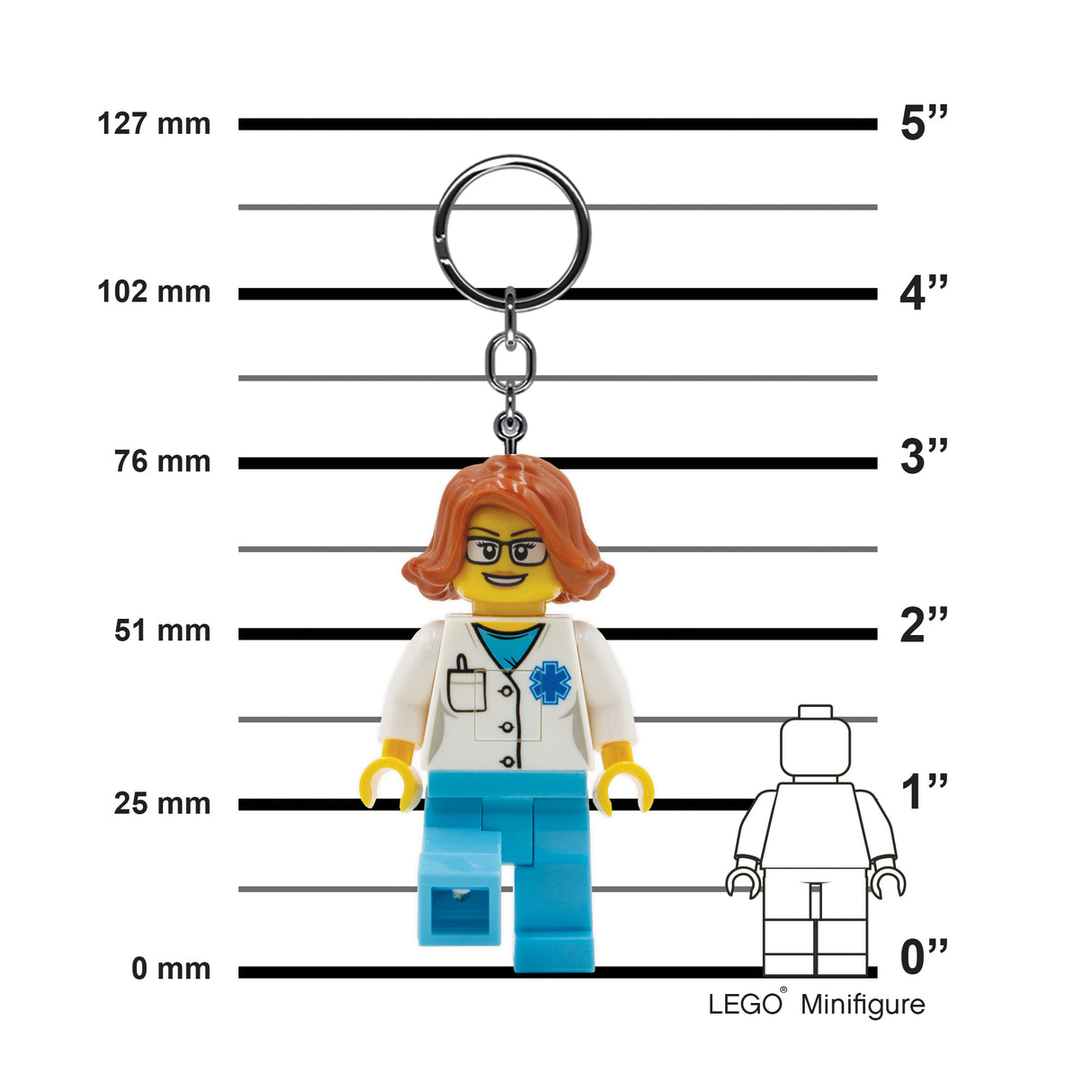 LEGO® Doctor (Female) LED Key Light