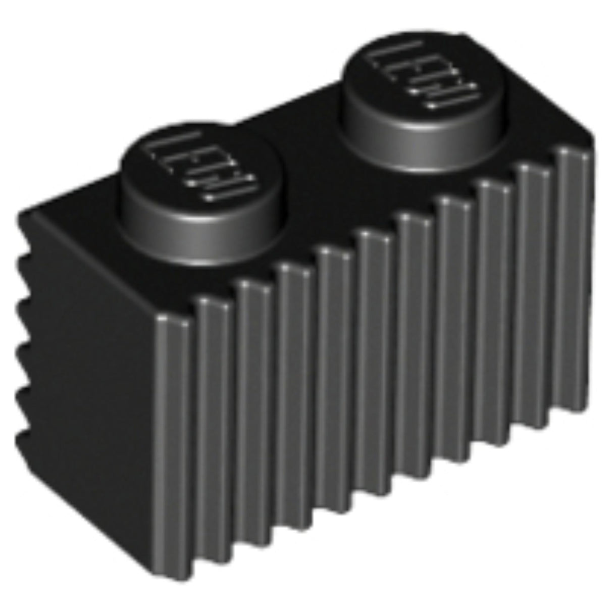 LEGO Grille Brick 1 x 2 2877 (x50) - Black