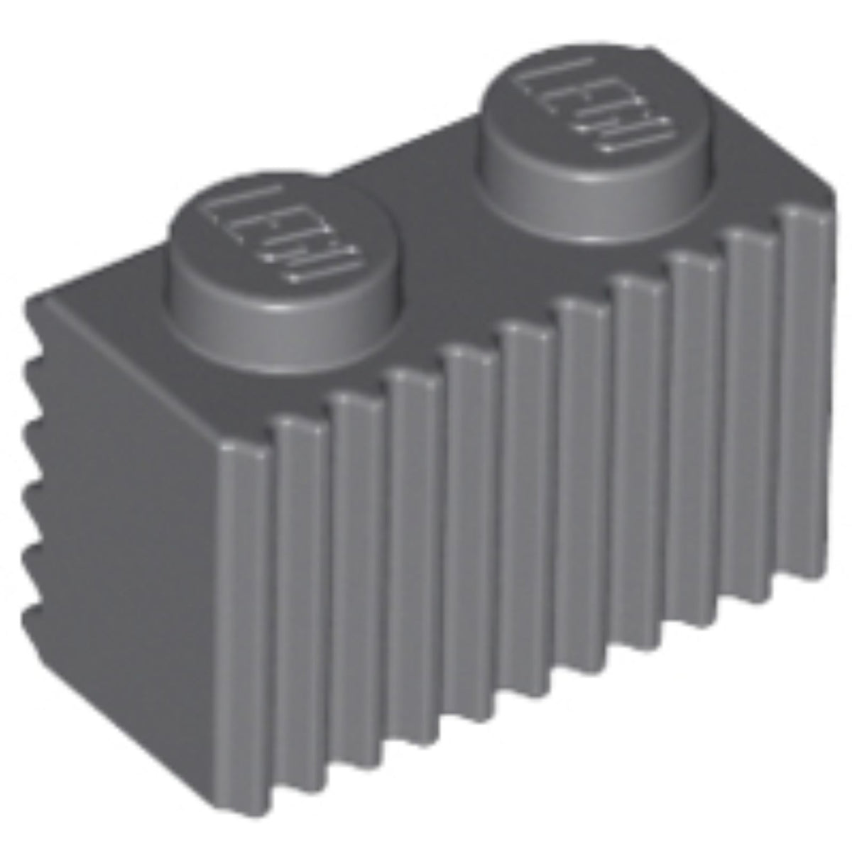 LEGO Grille Brick 1 x 2 2877 (x50) - Dark Bluish Gray