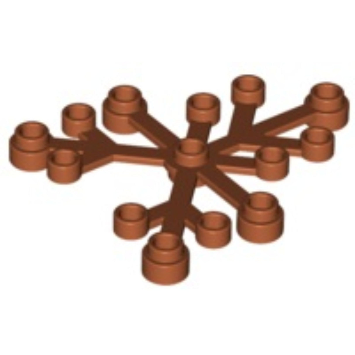 LEGO Leaves 2417 (x15) - Dark Orange