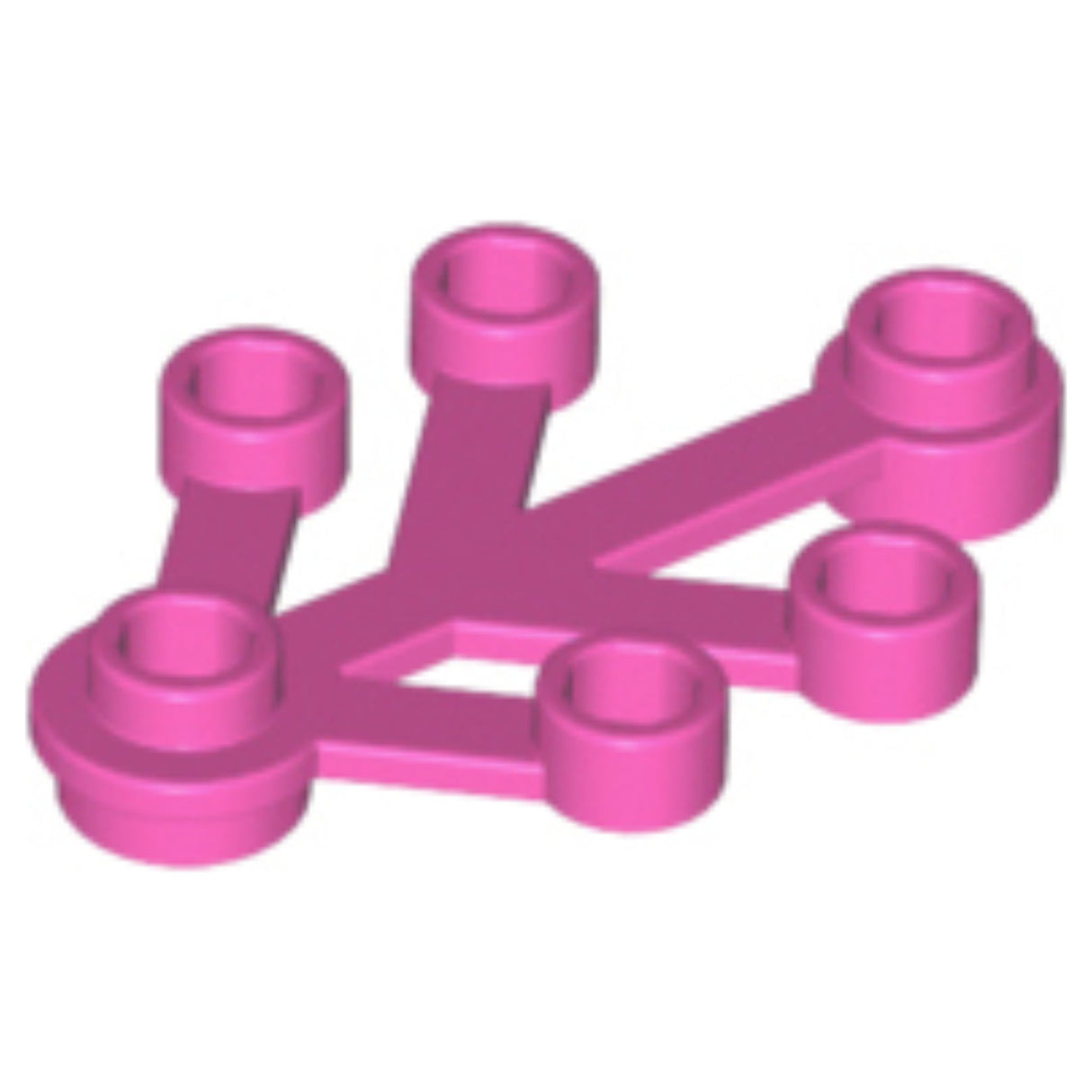 LEGO Leaves 2423 (x25) - Dark Pink