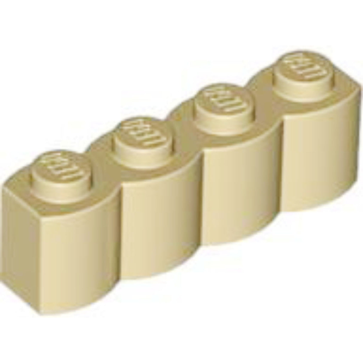 LEGO Log Profile Brick 1 x 4 30137 (x25) - Tan