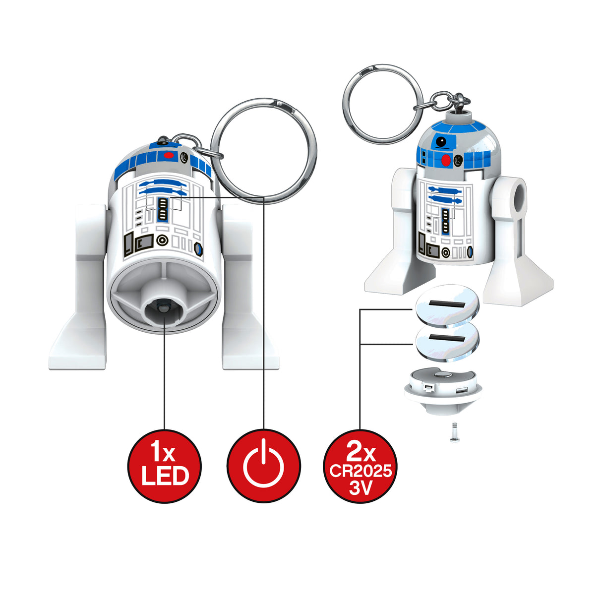 LEGO® R2-D2 LED Key Light
