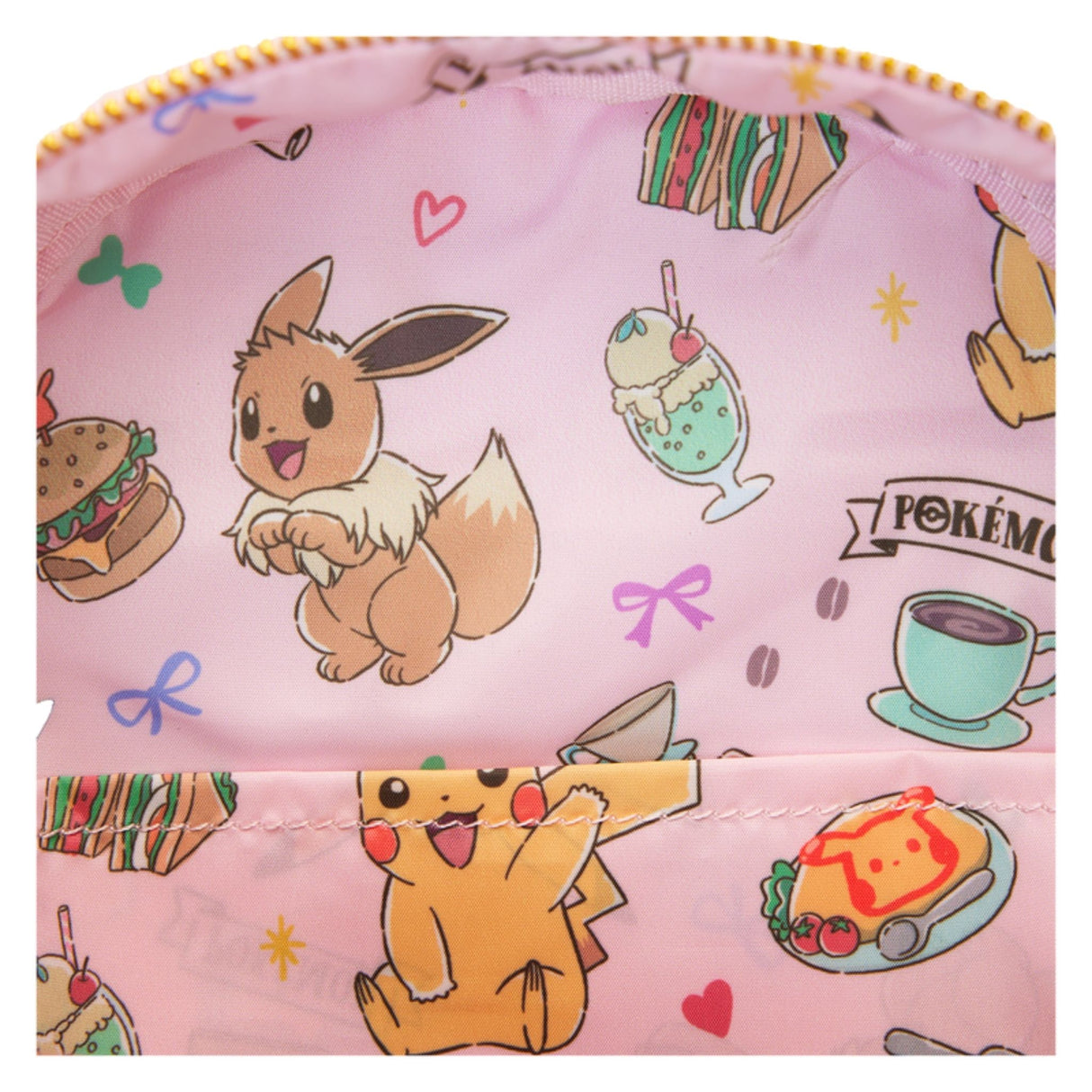 Loungefly - Pokemon Café Pikachu & Eevee Mini Backpack