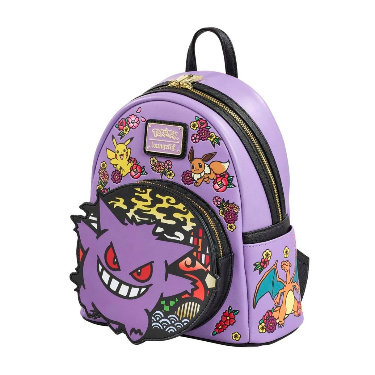 Loungefly - Pokemon Embroided Gengar Mini Backpack