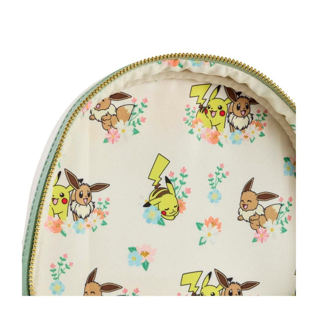Loungefly - Pokemon Pikachu & Eevee Floral Mini Backpack