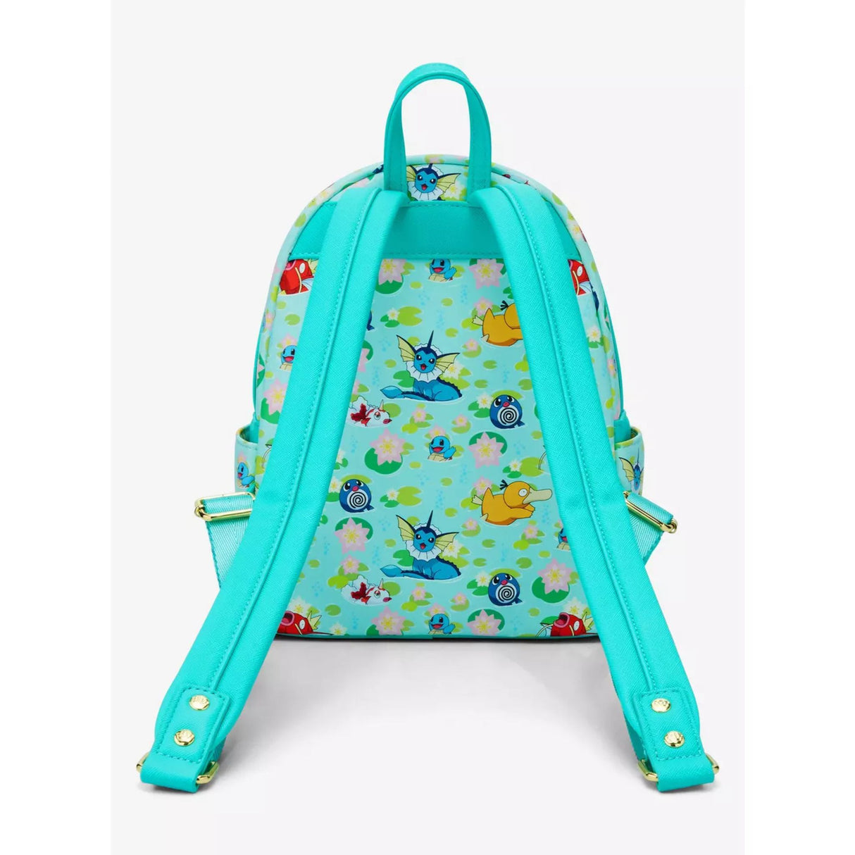 Loungefly - Pokemon Water Type Lily Pad Allover Mini Backpack