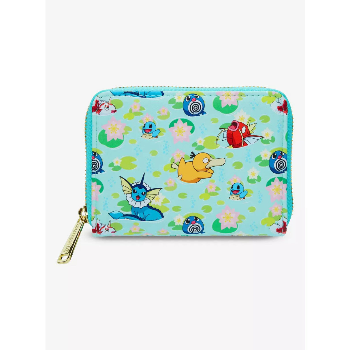 Loungefly - Pokemon Water Type Lily Pad Allover Print Wallet
