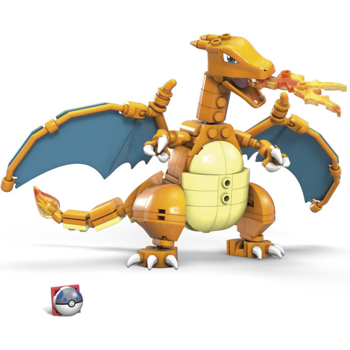 MEGA Pokemon Charizard Building Set Build