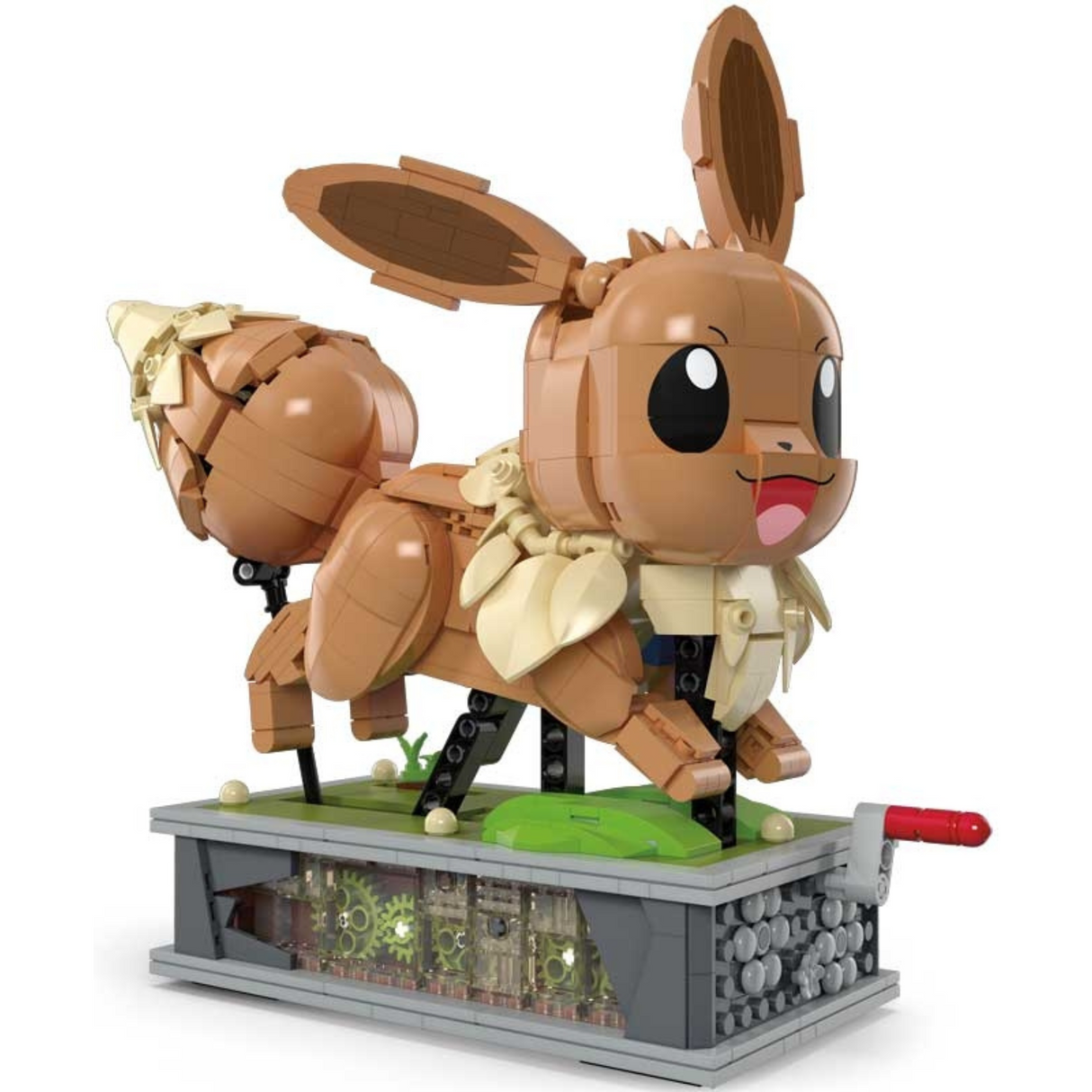 MEGA Pokemon Motion Eevee Building Set Display
