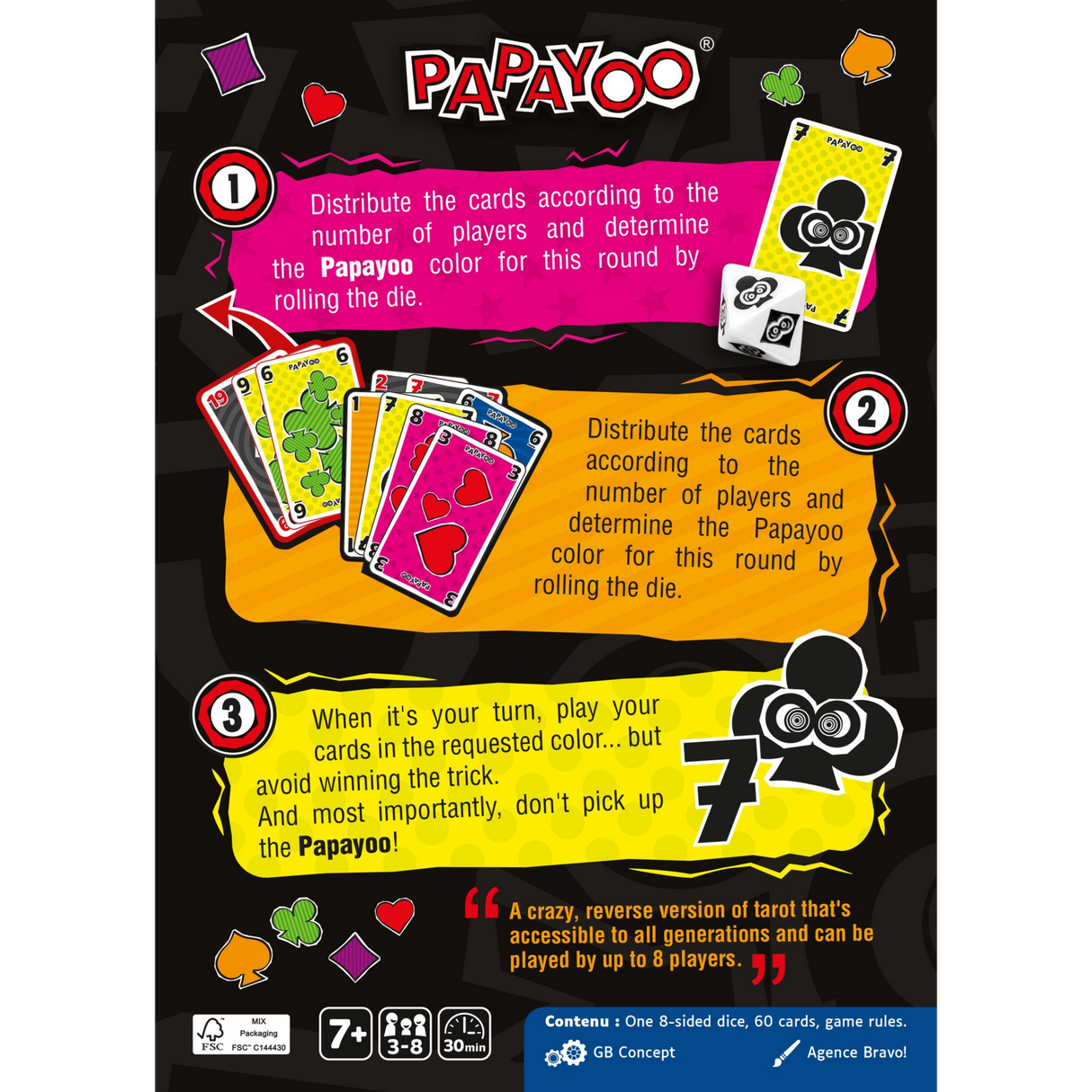 Papayoo Card Game