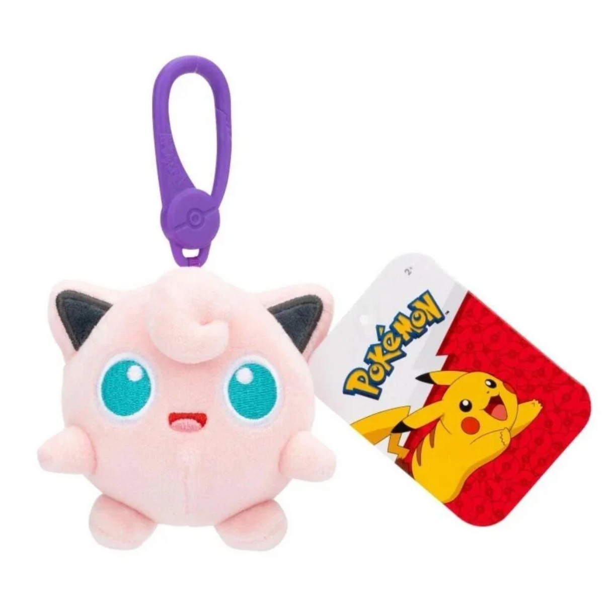 Pokemon 3.5" Bag Clip Plush - Jigglypuff