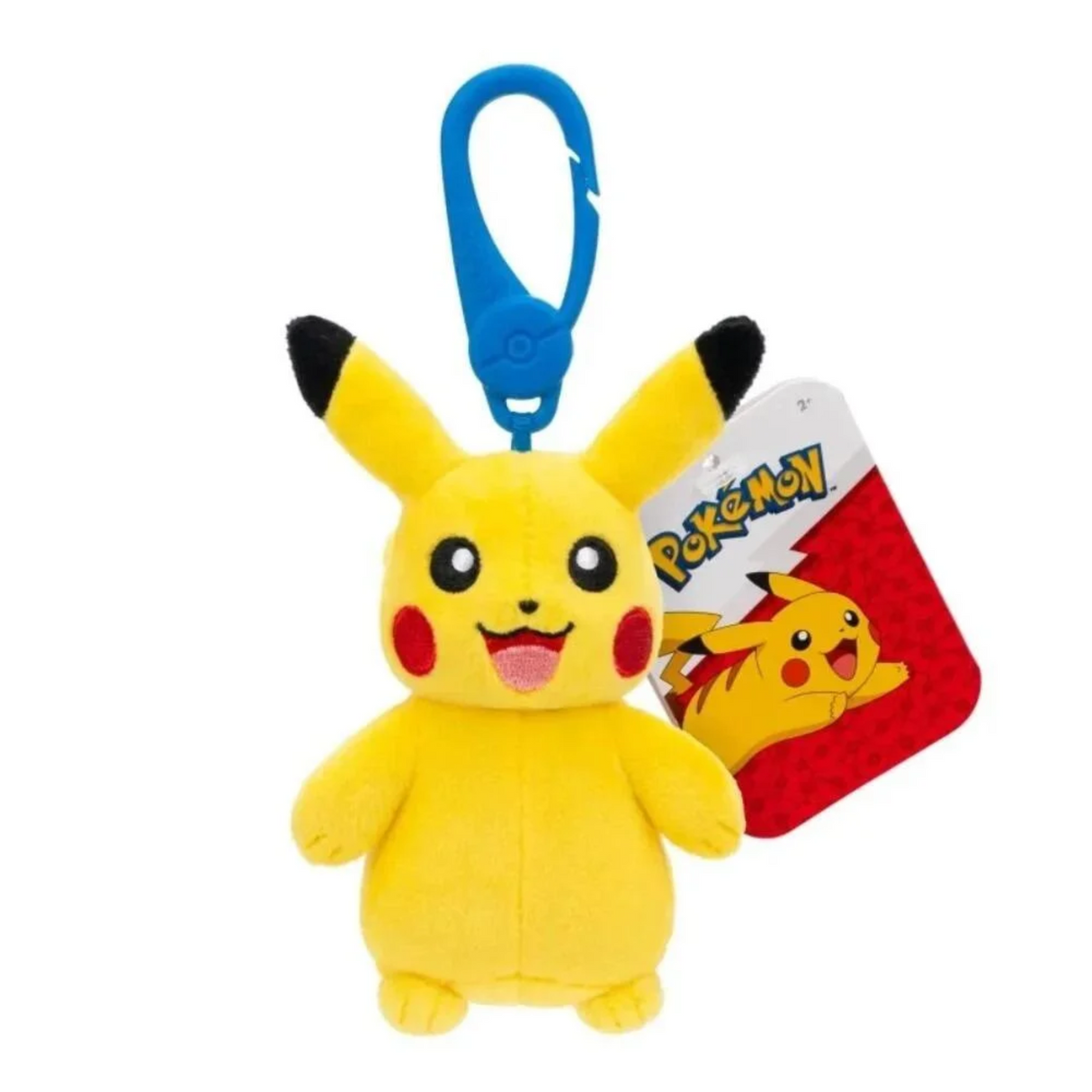 Pokemon 3.5" Bag Clip Plush - Pikachu