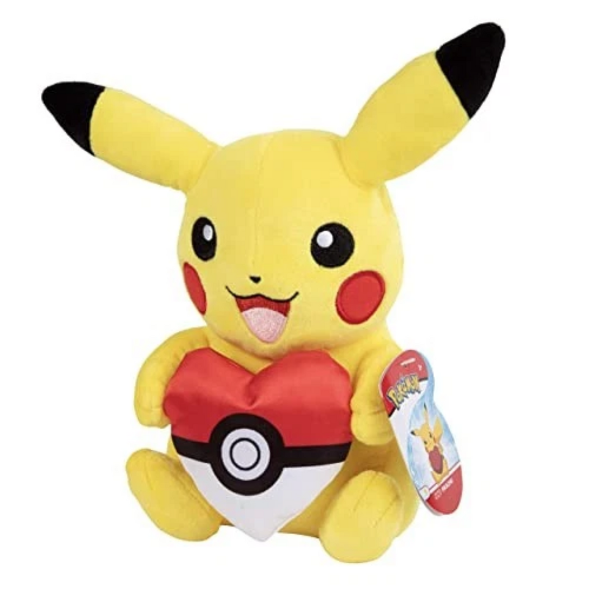 Pokemon 8" Seasonal Plush - Pikachu with Heart